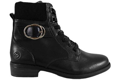 salg af REMONTE STØVLE I SORT GLAT SKIND