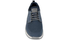 RIEKER SKO I BLÅ TEKSTIL