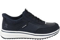 salg af RIEKER 2GO SKO I MØRKEBLÅ PU OG TEKSTIL