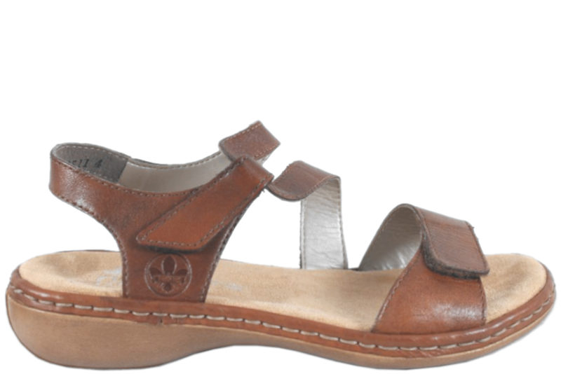 Køb RIEKER BRUN - Salg Lette sandaler