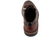 RIEKER SKO MED BRUNE SNØREBÅND