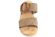 RIEKER SLIPPERS I BEIGE KUNSTSKIND