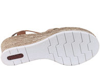 RIEKER SANDAL MED FLET LOOK