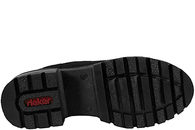 RIEKER ANKELSTØVLE MED DÆKSÅL I TEKSTIL