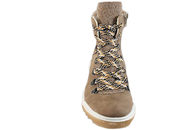 RIEKER VINTERSTØVLE I BEIGE PU OG TEKSTIL