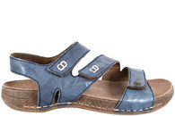 salg af RIEKER SANDAL I BLÅ GLAT SKIND