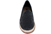 RIEKER LOAFERS I NAVY BLÅT GLAT SKIND
