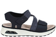 salg af RIEKER SANDAL I MØRKEBLÅ TEKSTIL