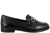 salg af RIEKER LOAFERS I SORT GLAT SKIND MED BIDSEL