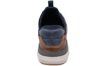 RIEKER SKO MED BRUNE DETALJER