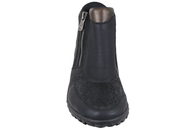 RIEKER STØVLE I SORT PU