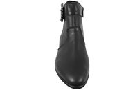 RIEKER STØVLET I SORT GLAT SKIND