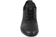 RIEKER SKO I SORT GLAT SKIND