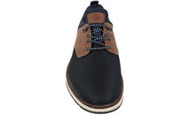 RIEKER SKO I BLÅ TEKSTIL OG MESH