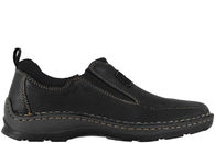 salg af RIEKER HYTTESKO I SORT OLIERET SKIND