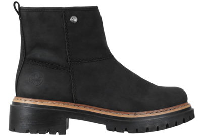 salg af RIEKER SORT VINTERSTØVLE