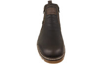 RIEKER VINTERSTØVLE I MØRKEBRUNT SKIND