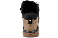 RIEKER VINTERSTØVLE MED SORTE SNØREBÅND