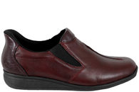 salg af RIEKER SKO I BORDEAUX GLAT SKIND