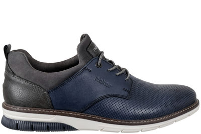 salg af RIEKER SKO I MØRKEBLÅT GLAT SKIND