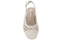 RIEKER SLINGBACK I BEIGE NUBUCK