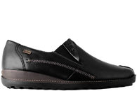 salg af RIEKER SKO I SORT GLAT SKIND