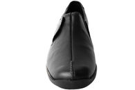 RIEKER SKO I SORT GLAT SKIND