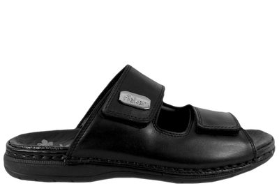 salg af RIEKER SLENTERS I SORT GLAT SKIND