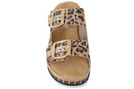 RIEKER LEOPARD SLENTERS I NUBUCK