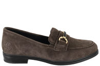 salg af RIEKER LOAFERS I BRUNT RUSKIND