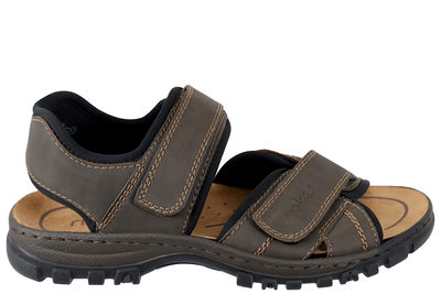 salg af RIEKER SANDAL I BRUNT PU