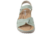 RIEKER SANDAL I GRØNT PU