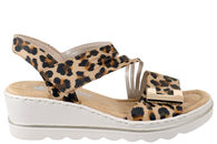 salg af RIEKER SANDAL I LEOPARD PU
