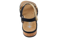 RIEKER SANDAL MED LEOPARD DETALJER