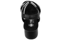 RIEKER SANDAL MED SØLV STEN