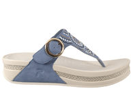 salg af RIEKER SLENTERS MED TÅREM I LYSEBLÅT PU