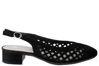 salg af RIEKER SLINGBACK I SORT NUBUCK