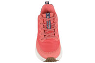 RIEKER SNEAKERS I LAKSEFARVET TEKSTIL