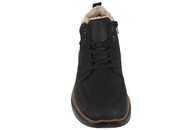 RIEKER VINTERSTØVLE I SORT PU MED LUNT FOER