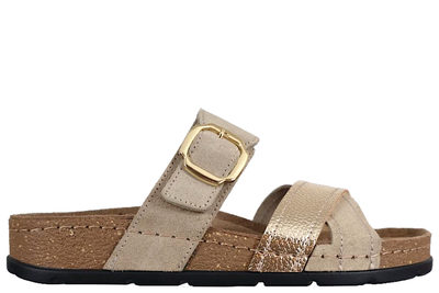 salg af ROHDE SLENTERS I GULD OG BEIGE.
