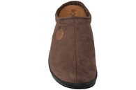 ROHDE HJEMMESKO I MOKKAFARVET TEKSTIL