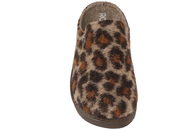 ROHDE LEOPARD HJEMMESKO I NATURBRUNT FILT