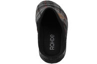 ROHDE HJEMMESKO MED SORT GUMMISÅL