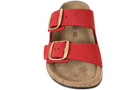 ROHDE CHERRY SLENTERS I RØDT NUBUCK