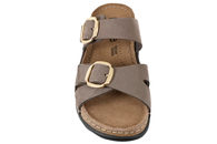 ROHDE SLIPPERS I MOKKAFARVET NUBUCK