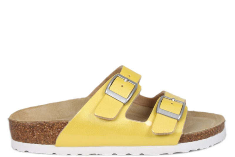 indendørs firkant Forbrydelse Køb ROOTS SANDAL GUL METALLIC Her - Salg af Pige sandaler