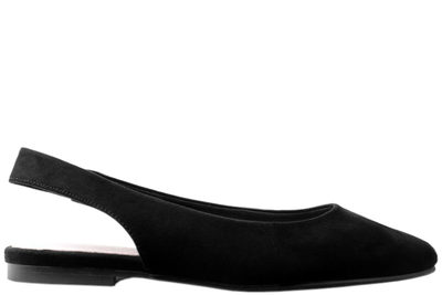 salg af ROOTS SORT BALLERINA MED SLING BACK