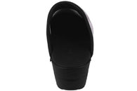 SANITA MED SORT DÆKSÅL I LÆDER