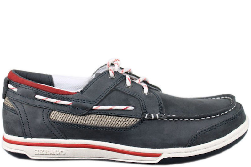 salg af SEBAGO TRITON THREE-EYE NAVYBLÅ SEJLERSKO