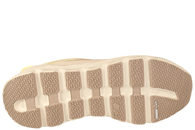 SKECHERS SLIP-INS MED BEIGE GUMMI SLIDSÅL